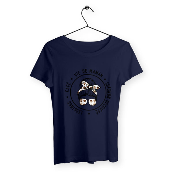 T-shirt femme - Vie de maman - #shop_name - Premium Plus