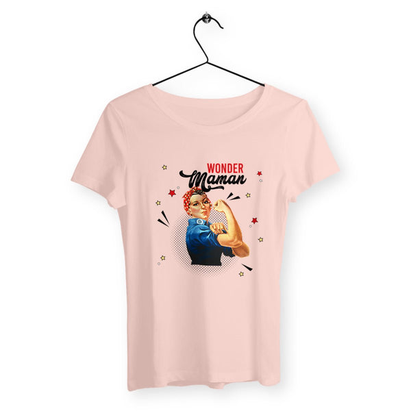 T-shirt femme - Wonder maman - #shop_name - Premium Plus