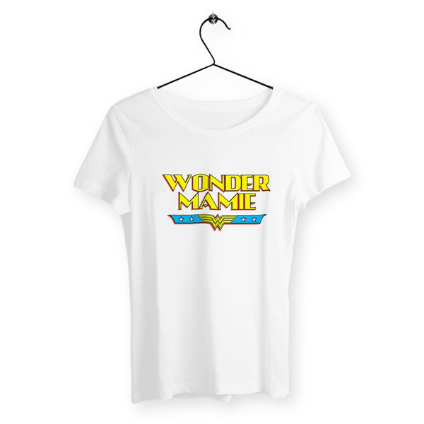 T-shirt femme - Wonder Mamie - #shop_name - Premium Plus