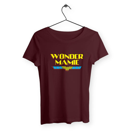 T-shirt femme - Wonder Mamie - #shop_name - Premium Plus