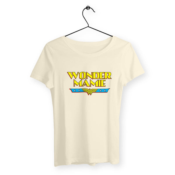 T-shirt femme - Wonder Mamie - #shop_name - Premium Plus