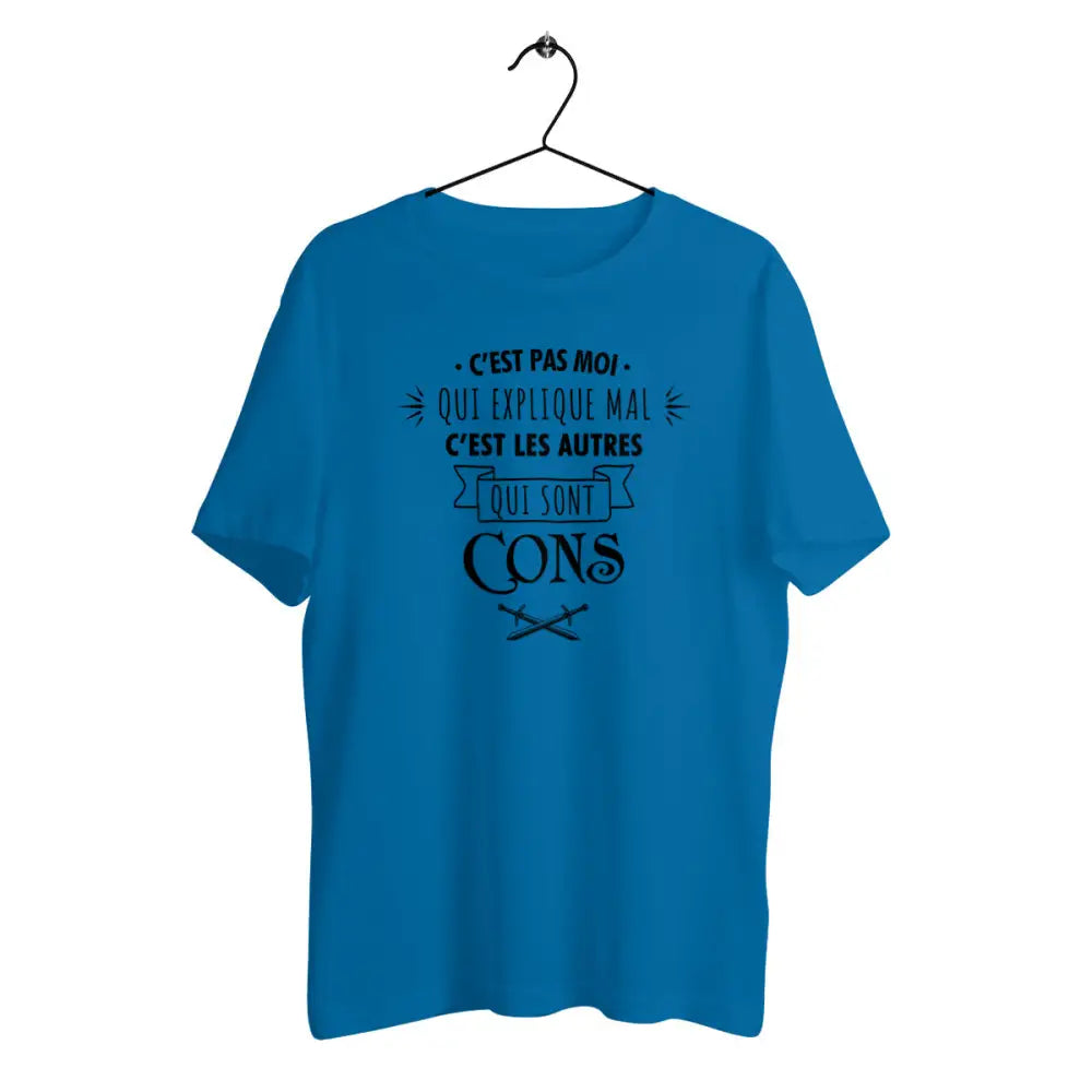 T-shirt homme en coton bio C'est les autres qui sont cons
