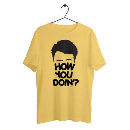 T-shirt homme en coton bio How you doin 