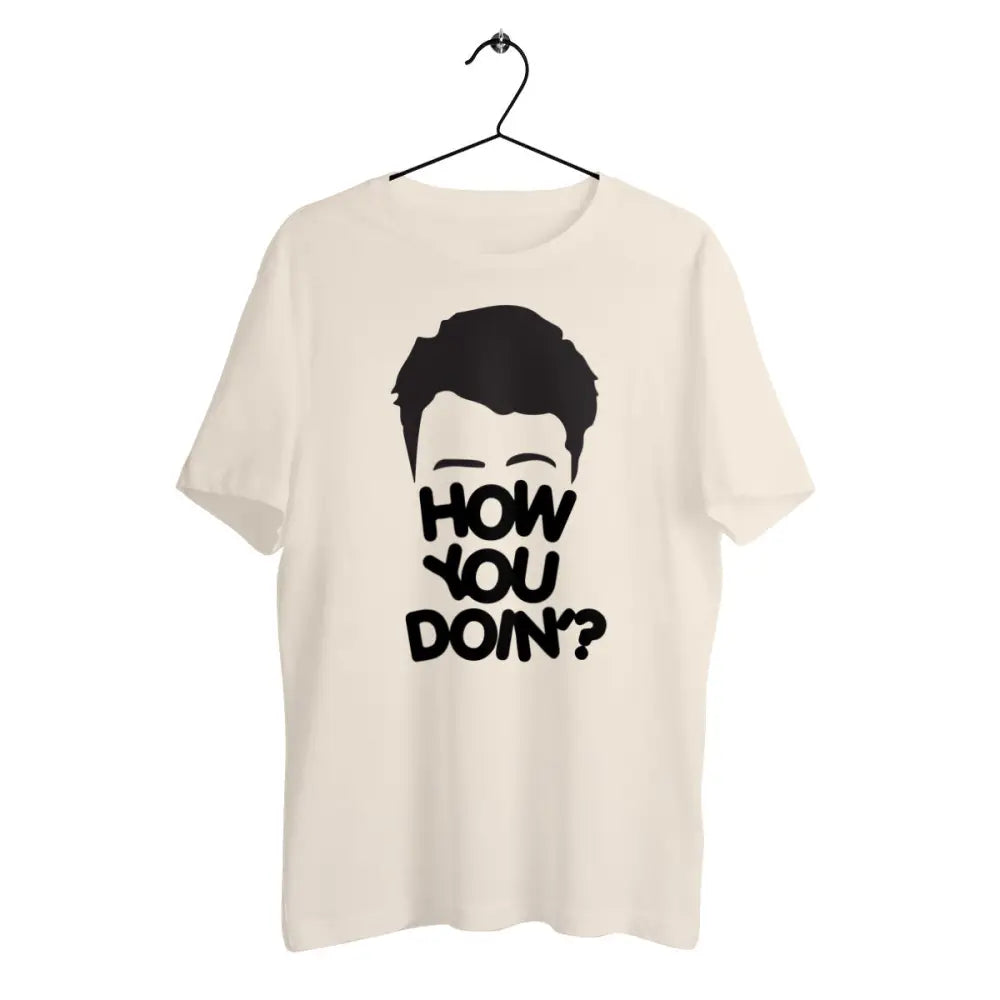 T-shirt homme en coton bio How you doin 