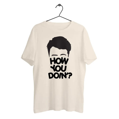 T-shirt homme en coton bio How you doin 