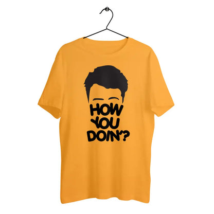 T-shirt homme en coton bio How you doin 
