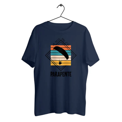 T-shirt homme en coton bio Je peux pas j'ai parapente