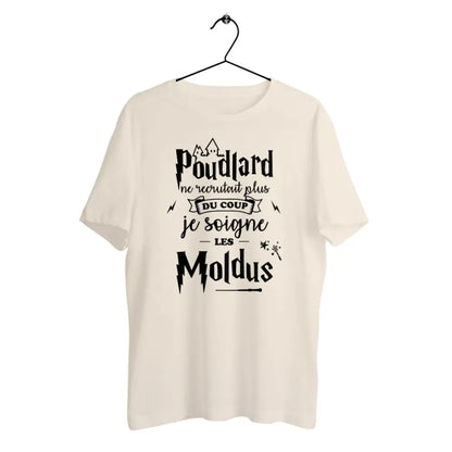 T-shirt homme en coton bio Je soigne les moldus