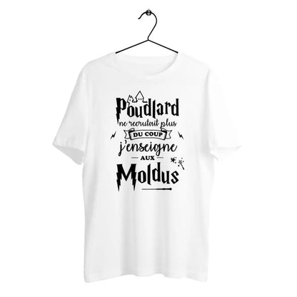 T-shirt homme en coton bio J'enseigne aux moldus