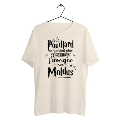 T-shirt homme en coton bio J'enseigne aux moldus