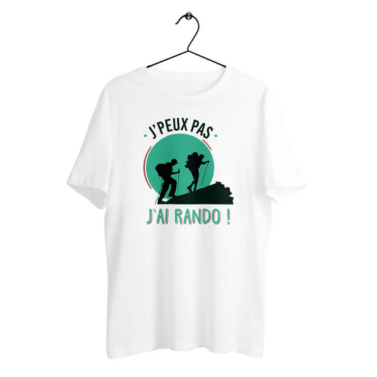 T-shirt homme en coton bio J'peux pas j'ai rando