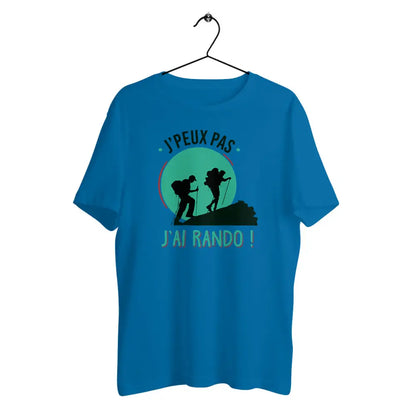 T-shirt homme en coton bio J'peux pas j'ai rando