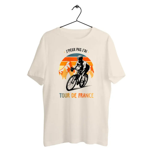 T-shirt homme en coton bio J'peux pas j'ai Tour de France