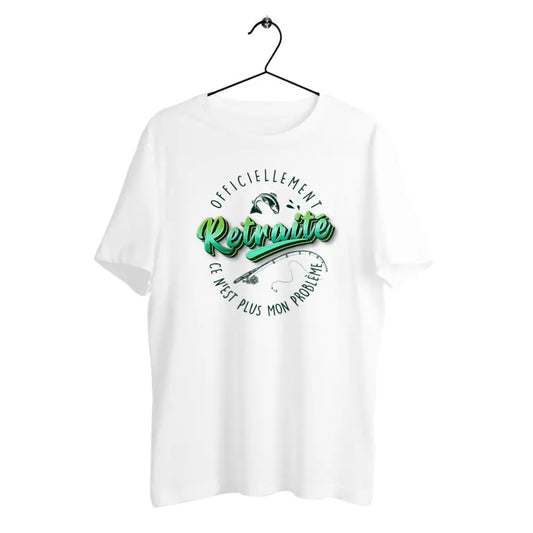 T-shirt homme en coton bio Officiellement retraité