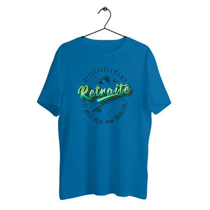 T-shirt homme en coton bio Officiellement retraité