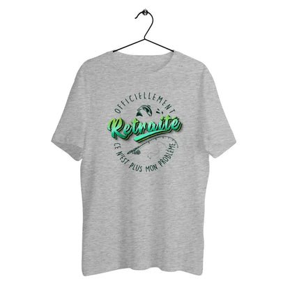T-shirt homme en coton bio Officiellement retraité