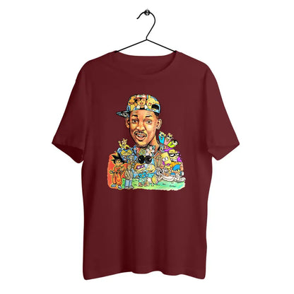 T-shirt Homme épais Personnages années 90