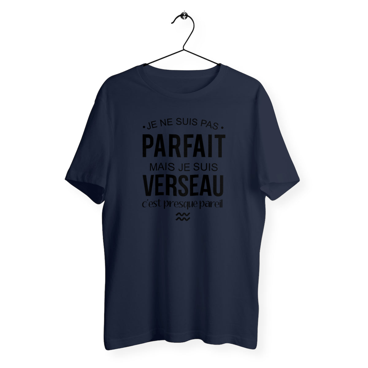 T-shirt homme col rond - Pas parfait mais verseau