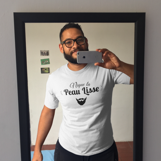 T-shirt homme Nique la peau lisse