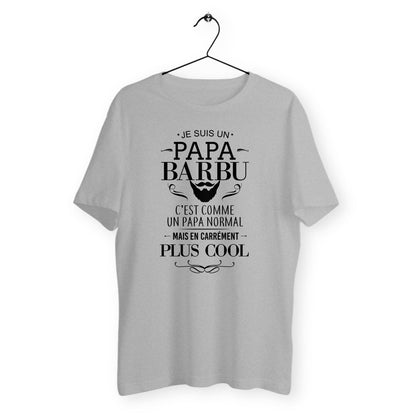 T-shirt homme col rond - Papa barbu