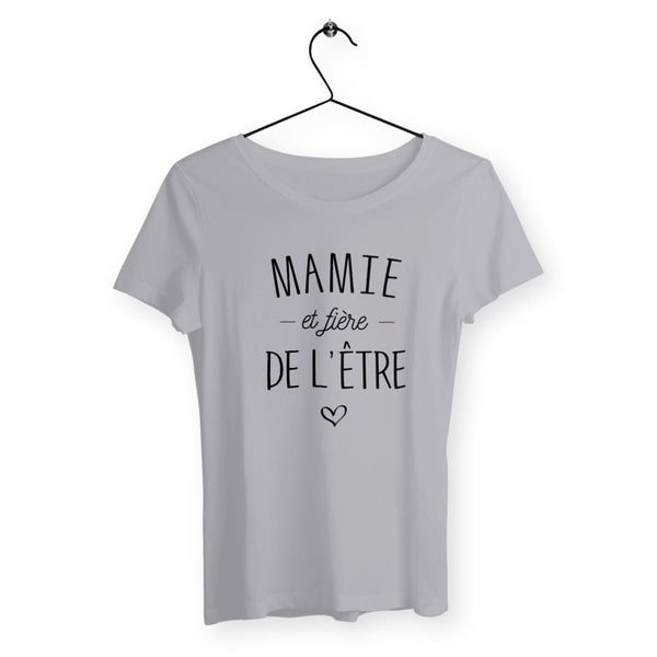 T-shrit femme - Mamie et fière de l'être - #shop_name - Premium Plus