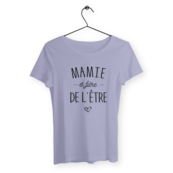 T-shrit femme - Mamie et fière de l'être - #shop_name - Premium Plus