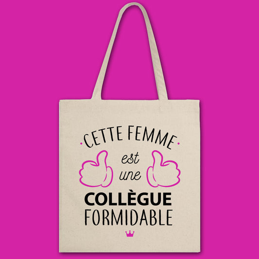 Totebag Cette femme est une collègue formidable