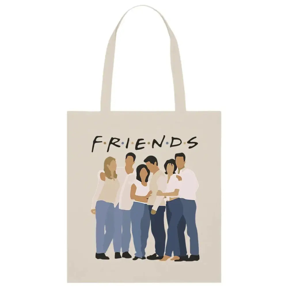 Totebag en Coton Bio All Friends