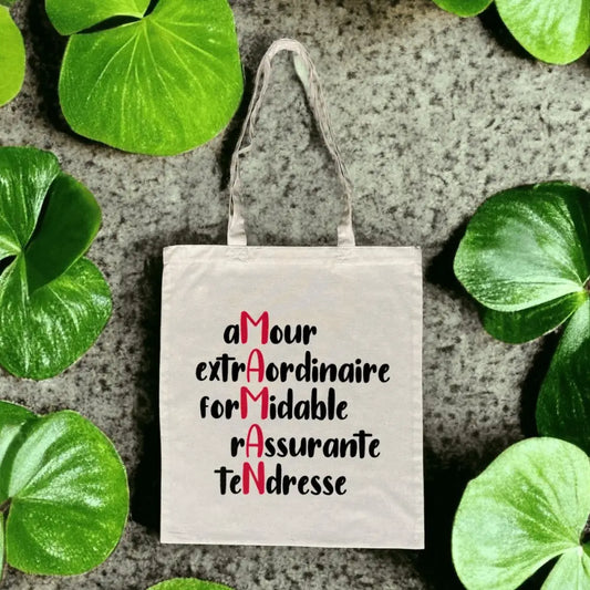 Totebag en Coton M.A.M.A.N