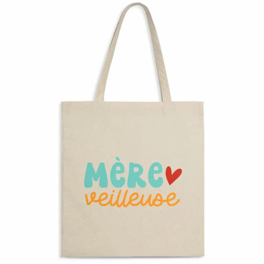 Totebag en Coton Bio Mère veilleuse