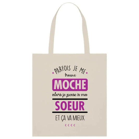 Totebag Parfois je me trouve moche