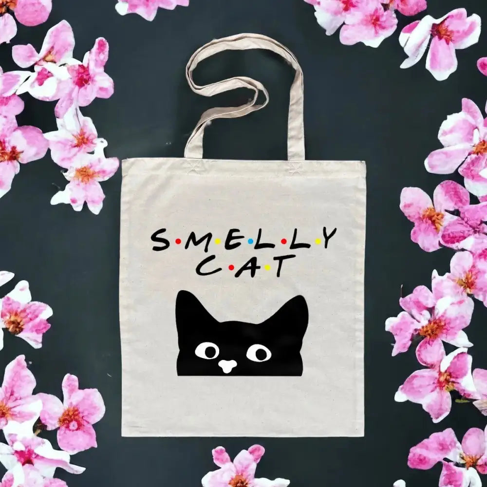 Totebag en Coton Bio Smelly Cat