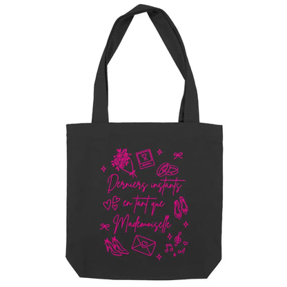 Totebag Derniers instants en tant que Mademoiselle
