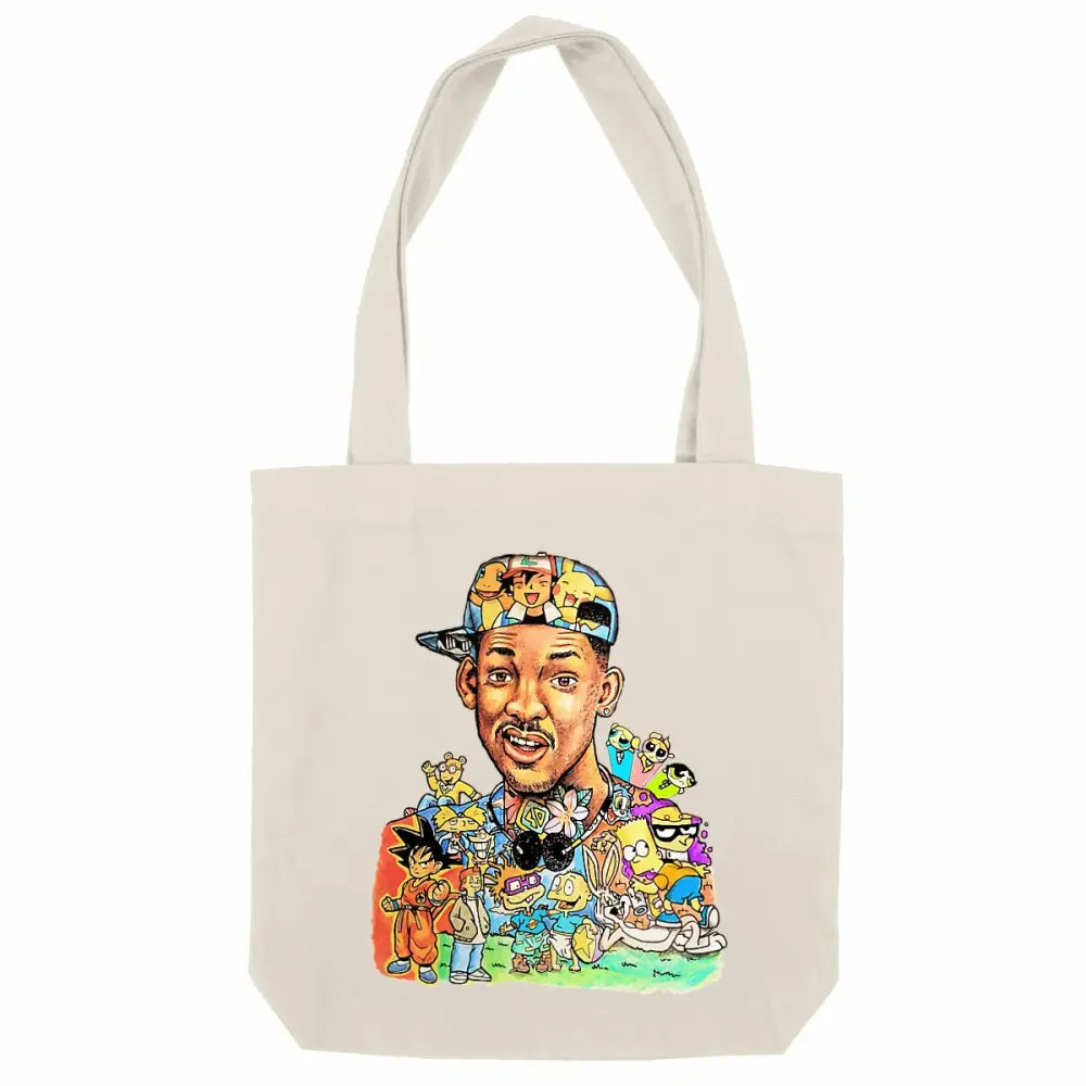 Totebag Personnages années 90