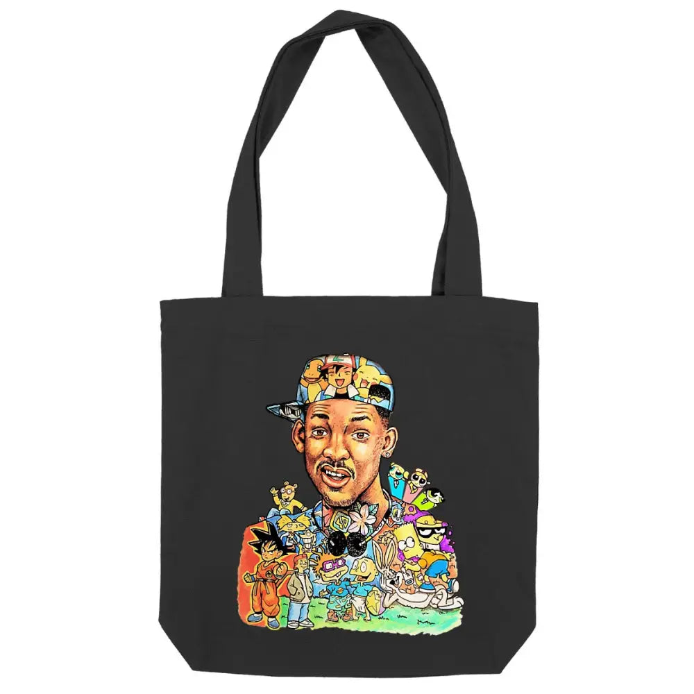 Totebag Personnages années 90
