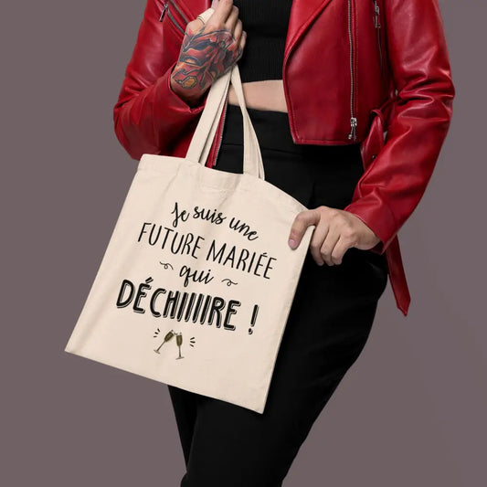 Totebag Future mariée qui déchire
