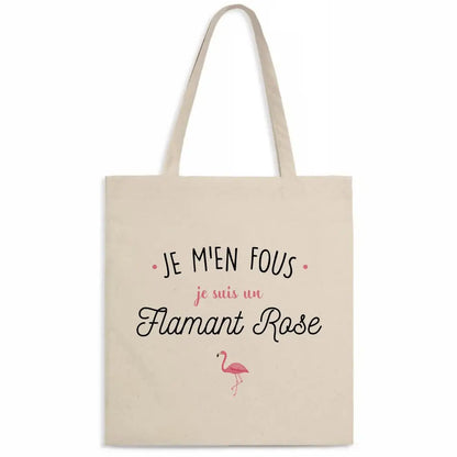 Totebag Je suis un flamant rose