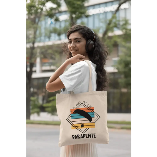 Totebag J'peux pas j'ai parapente
