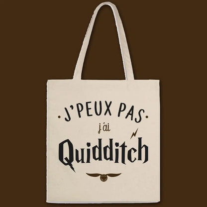 Totebag J'peux pas j'ai Quidditch