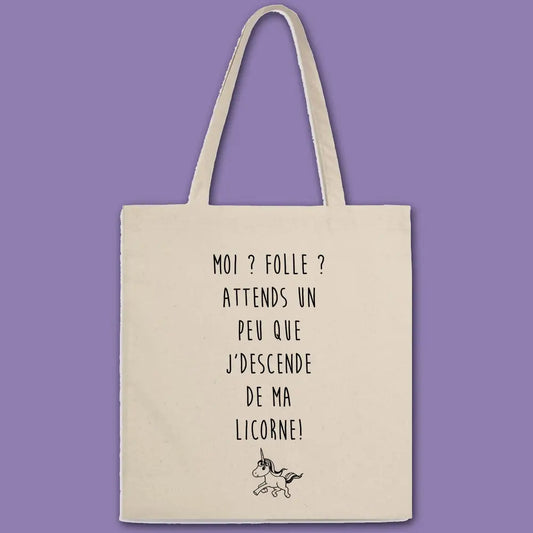 Totebag Moi folle