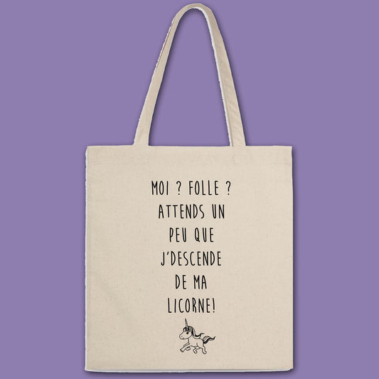 Totebag Moi folle