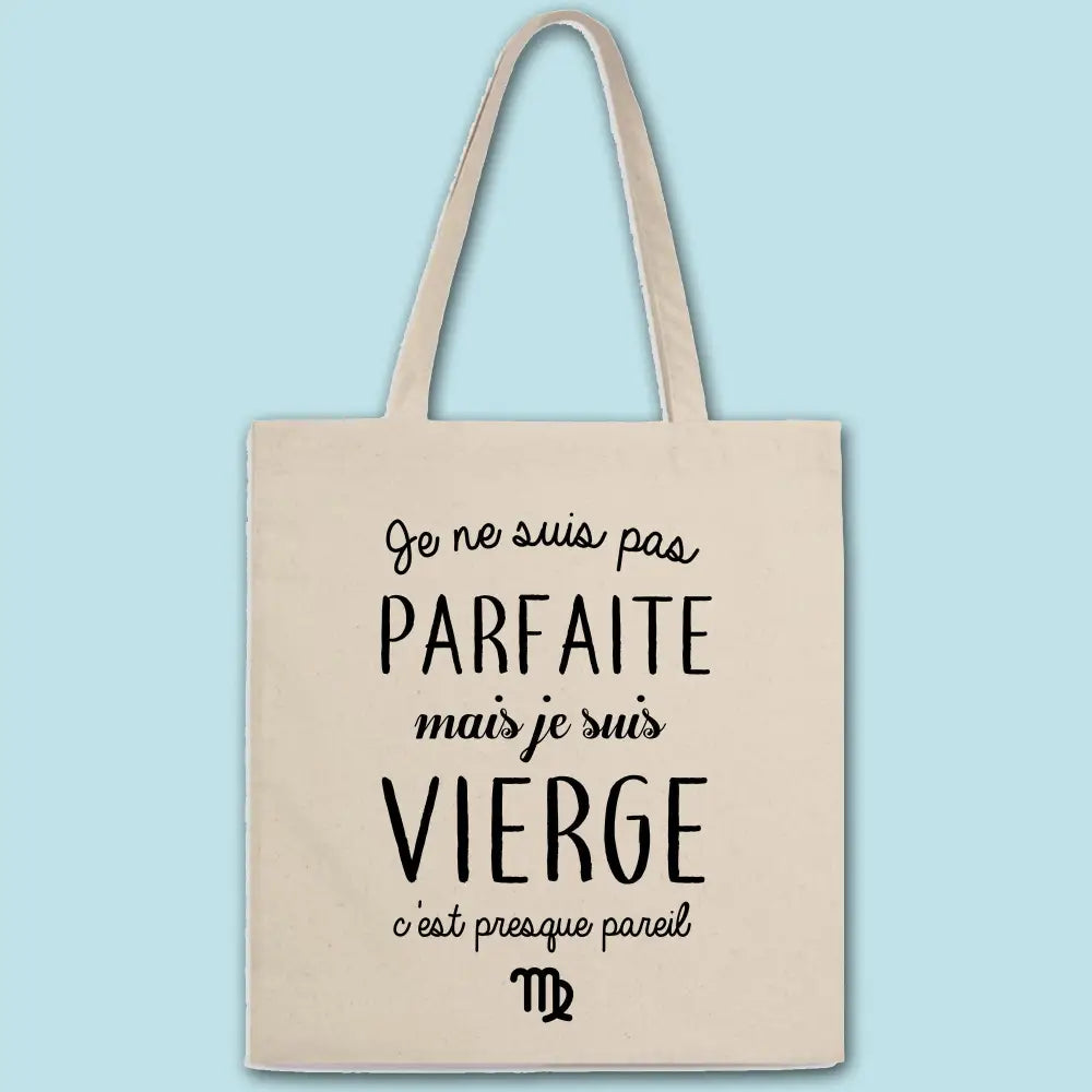 Totebag Pas parfaite mais vierge