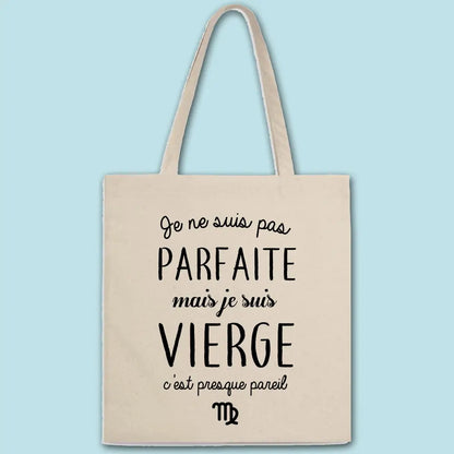 Totebag Pas parfaite mais vierge
