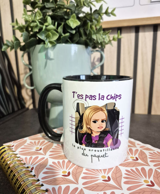 Mug céramique T'es pas la chips la plus croustillante du paquet