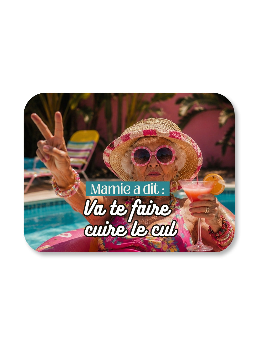 Aimant Va te faire cuire le cul Encre et Créations