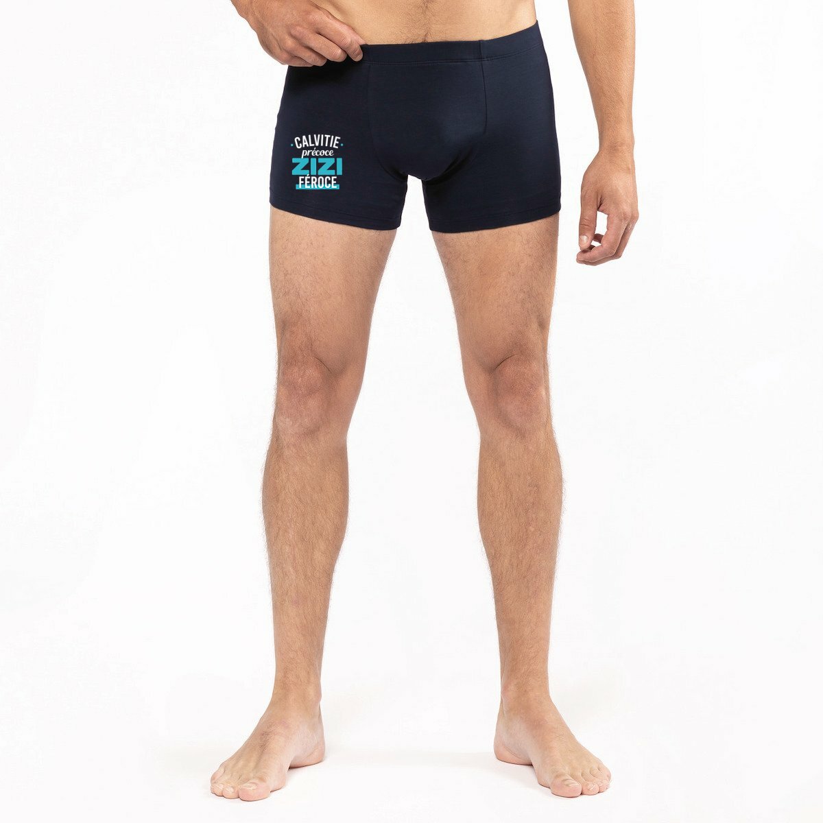 Boxer homme en coton bio Calvitie précoce zizi féroce